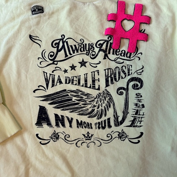 #VDR Viadellerose Streetwear Lime Green Dress with Patch Graphic, One Size - Picture 7 of 7